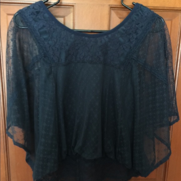 Free People boho lace top - Picture 2 of 3