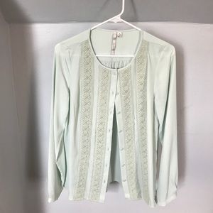 LC mint green top. Never worn.