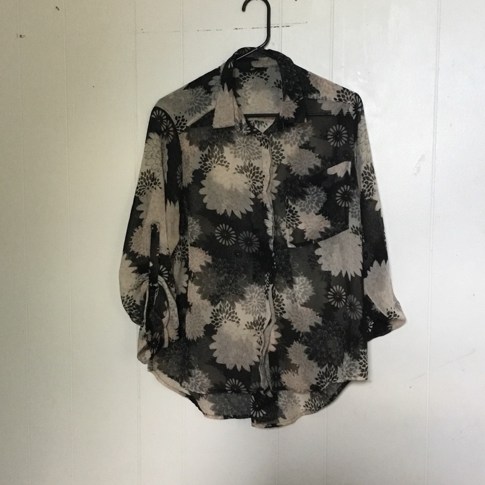 Floral printed blouse