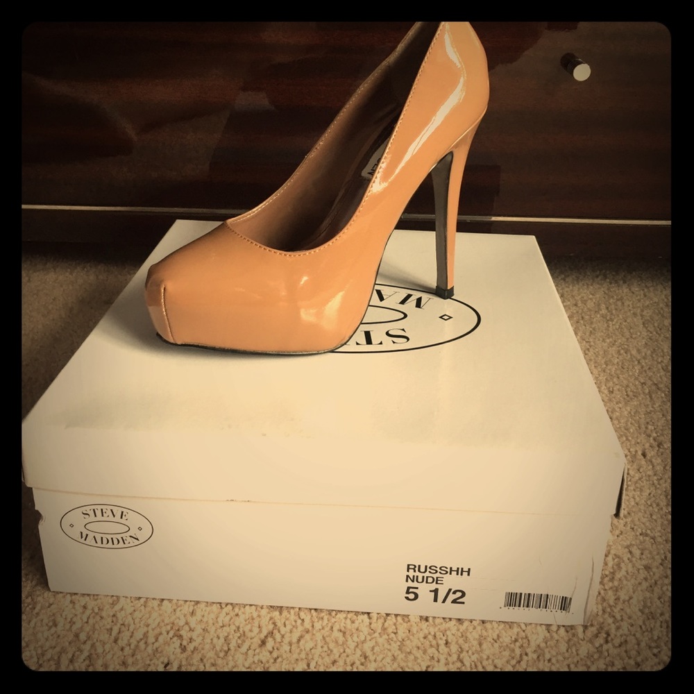 Women's platform heels.