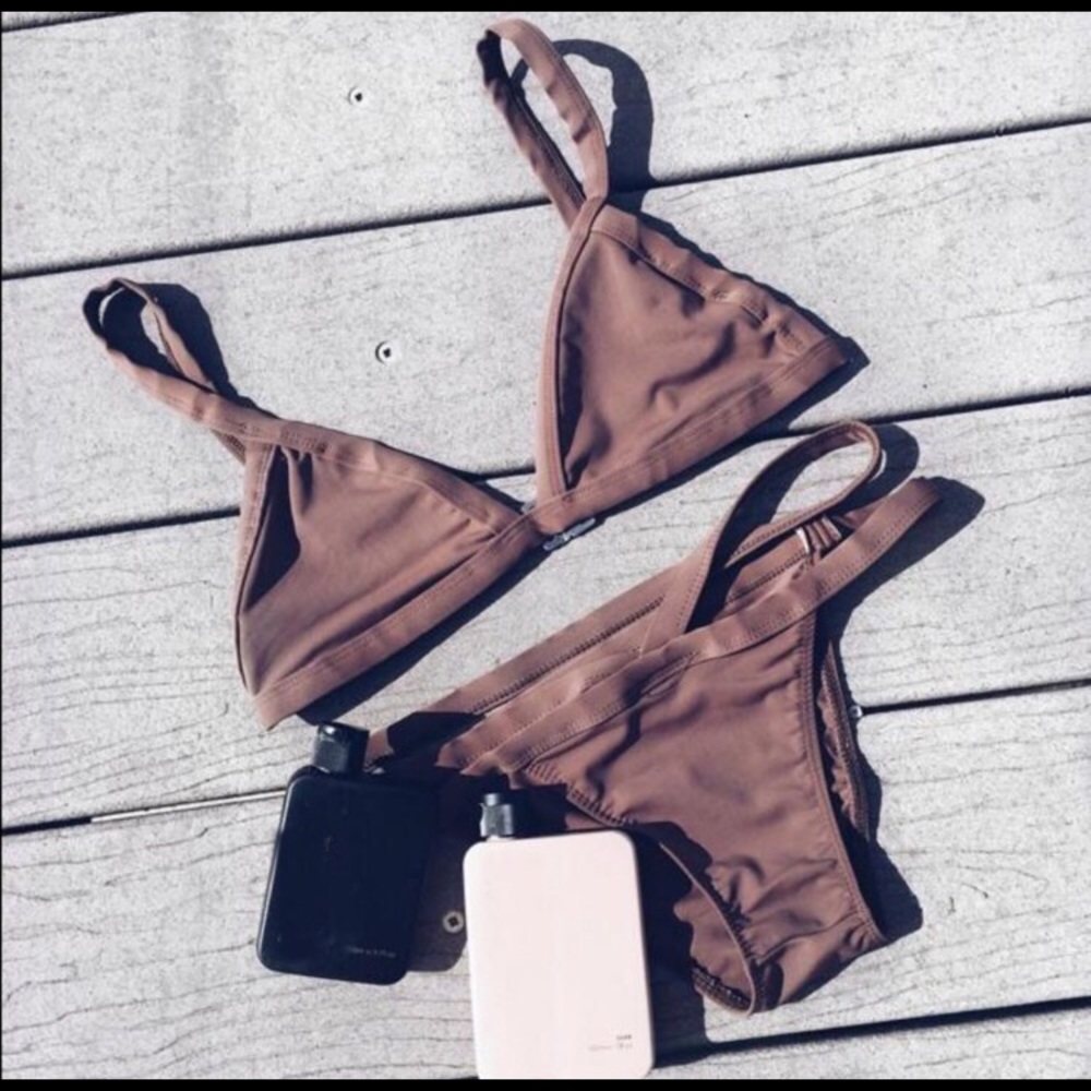 NEW! Mauve Taupe Bikini!