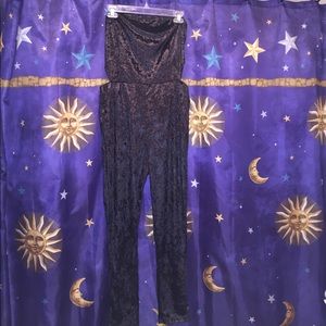 Crushed Velvet Cutout Body Suit DOLLSKILL