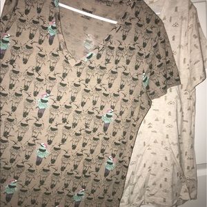BUNDLE of patterned tees
