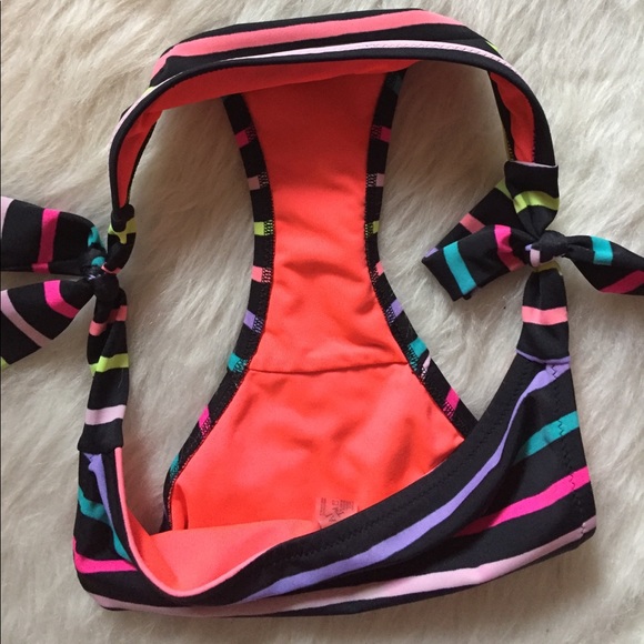 Victoria's Secret striped multicolor bikini bottom - Picture 5 of 6