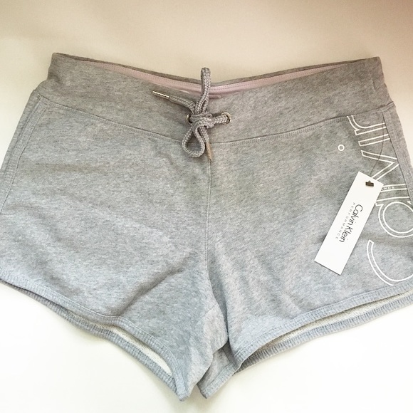 ❌❌SOLD ❌❌ CK Gray Lounge Shorts - Picture 2 of 3