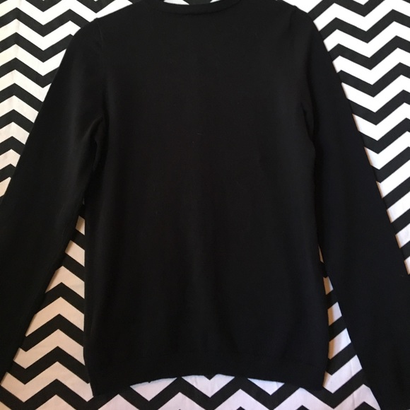 NWOT Talbots black cardigan Pima cotton brand new - Picture 4 of 4