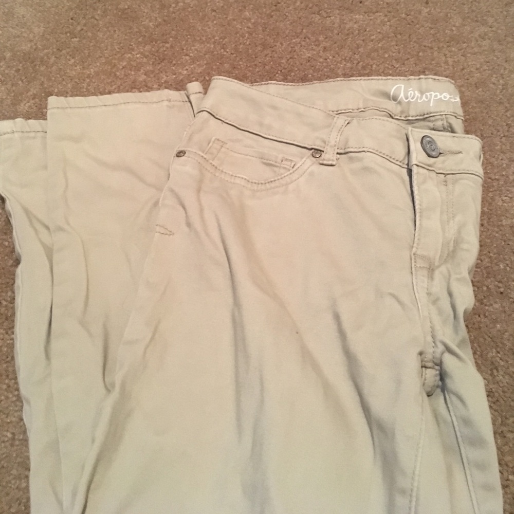Aeropostale Khaki Jeggings
