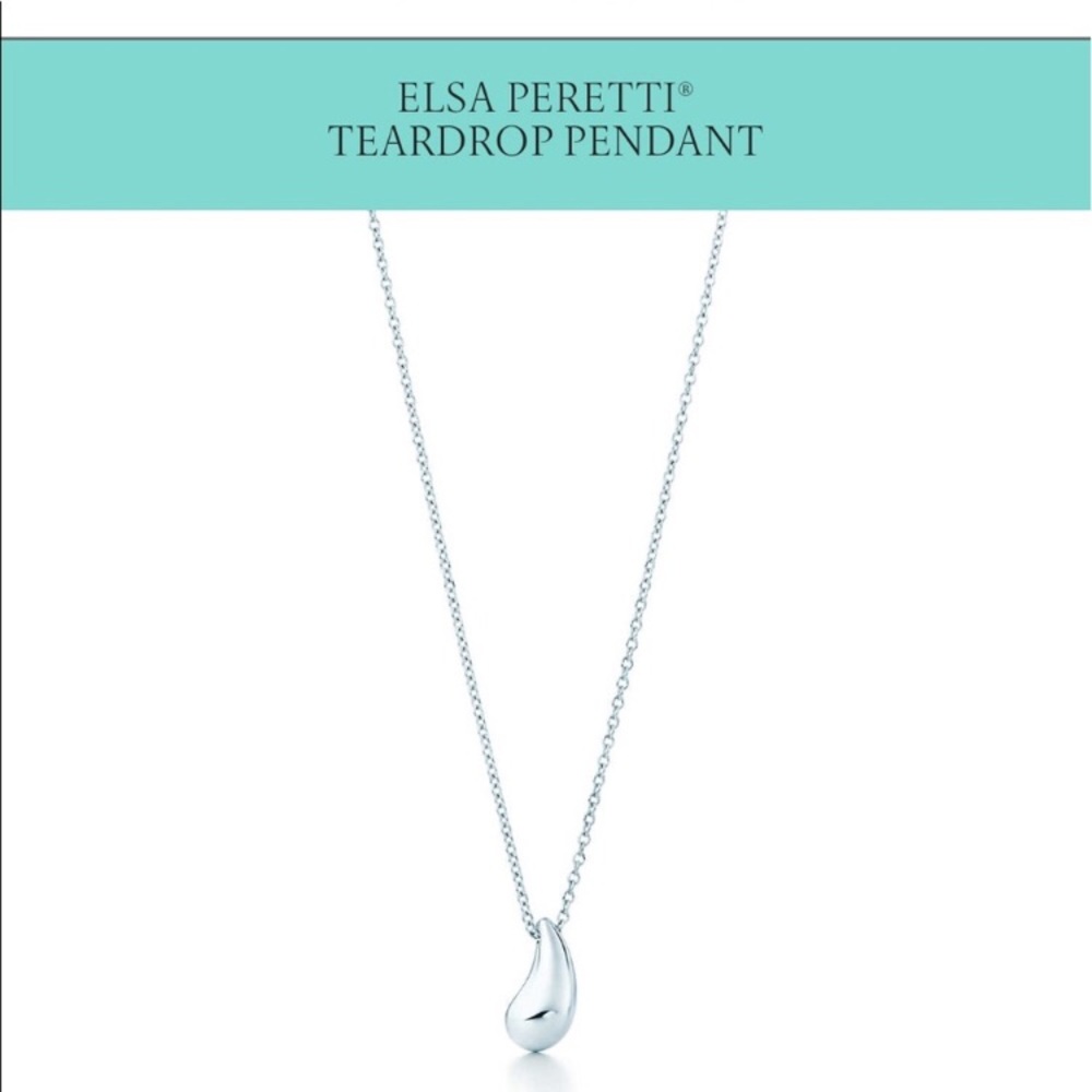 Elsa Peretti Teardrop Pendant - 100% Authentic