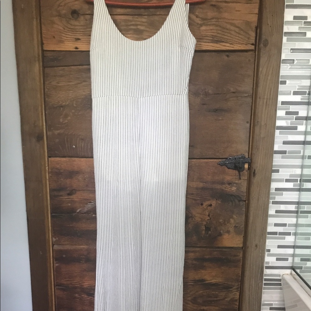 Brigette Bailey Striped Jumpsuit (NWOT)