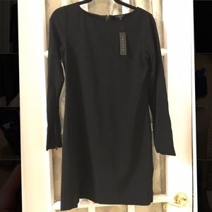 Black long sleeve Theory dress