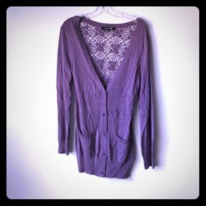 Lilac cardigan