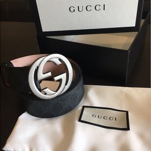 GG Supreme belt w. G buckle  (Original)