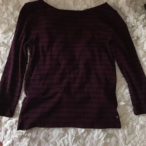 NEW! American Eagle Ribbed Stripped Tee