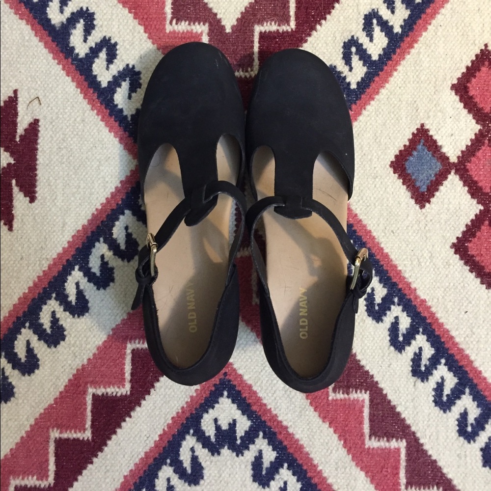 Cute comfy old navy heeled clog sz 10