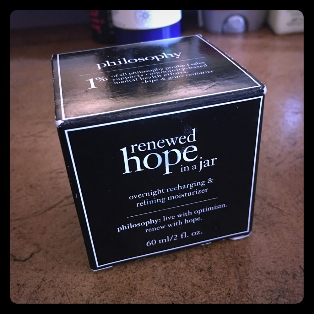 Philosophy Renewed Hope in a Jar