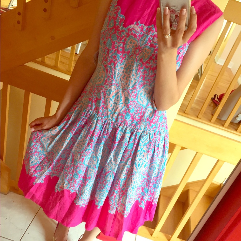 NWT Pink Evan Picone Summer Dress