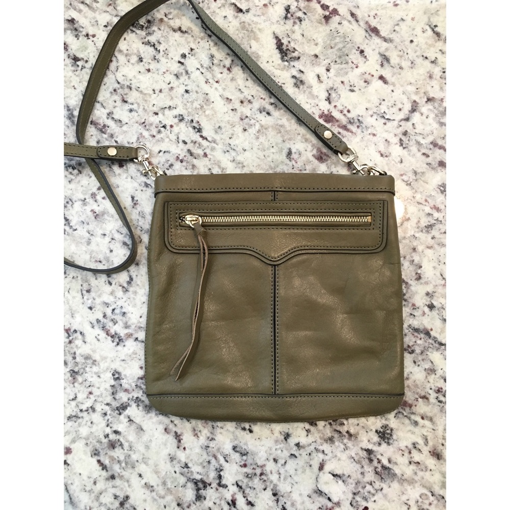 NWOT Rebecca Minkoff cross body, olive green