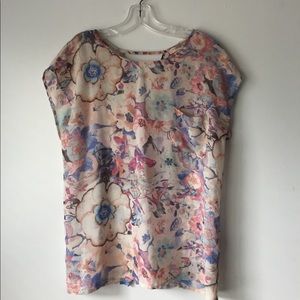 Floral Forever 21 Top