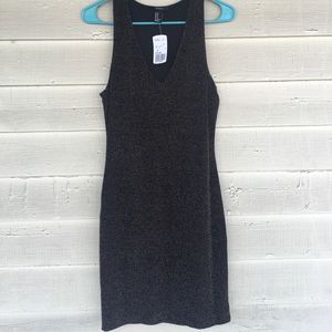 Golden and black dress