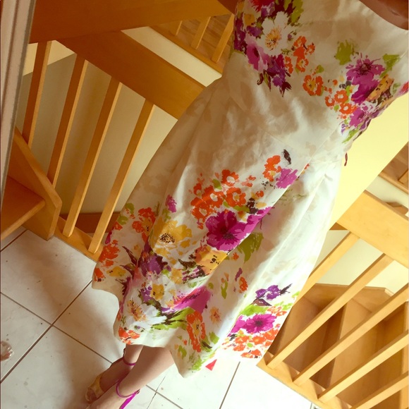 New Jessica Howard Floral Summer Dress - Picture 3 of 3