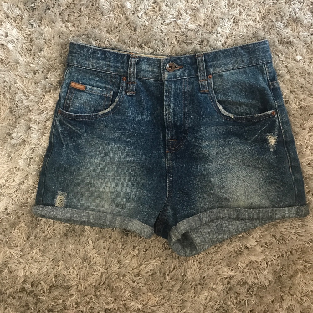 Zara high waisted shorts