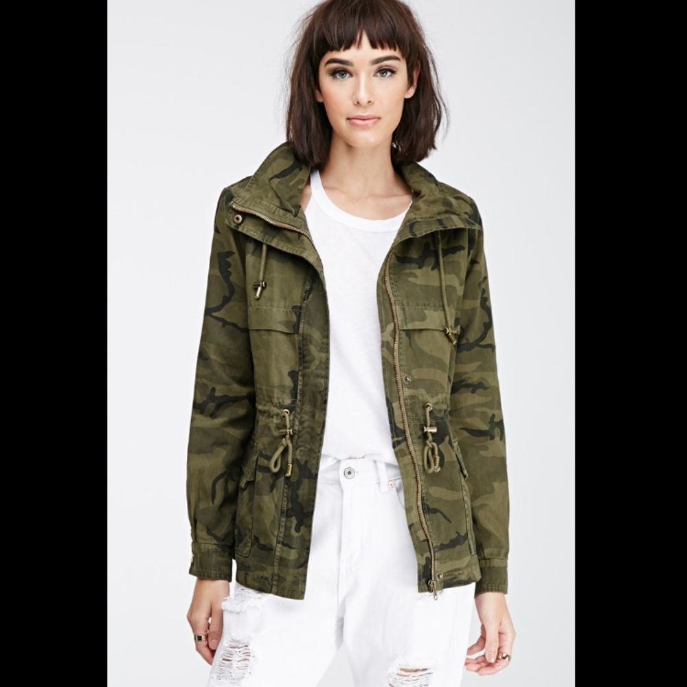Camo Forever 21 Jacket!