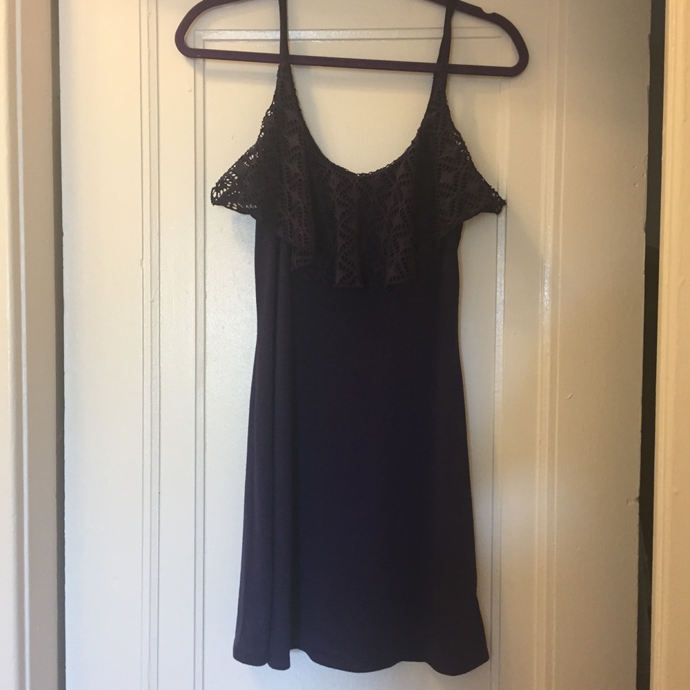 Purple dress