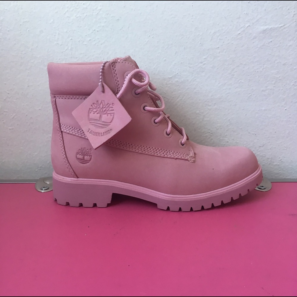 NWT Light Pink Timberland Boots