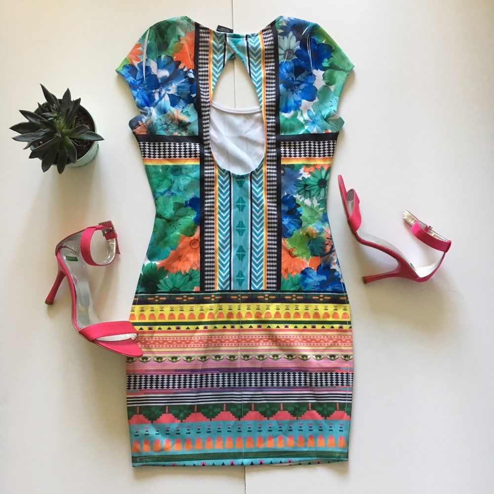 Colorful Dress - Picture 2 of 2
