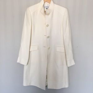 Tahari minimalist coat duster jacket. Small.