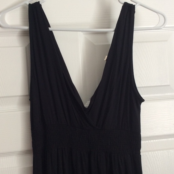 Black knit maxi dress - Picture 3 of 4