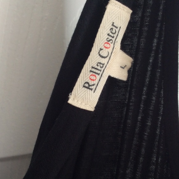 Black knit maxi dress - Picture 4 of 4