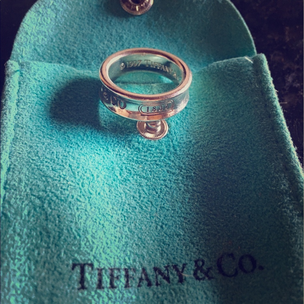 Tiffany & Co 1837 Silver Ring - 100% Authentic