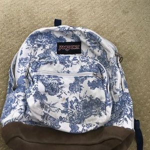 Jansport Vintage Floral Print Backpack