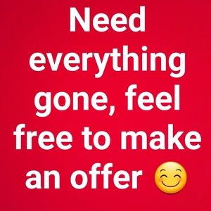 Getting ready to move, offers accepted!