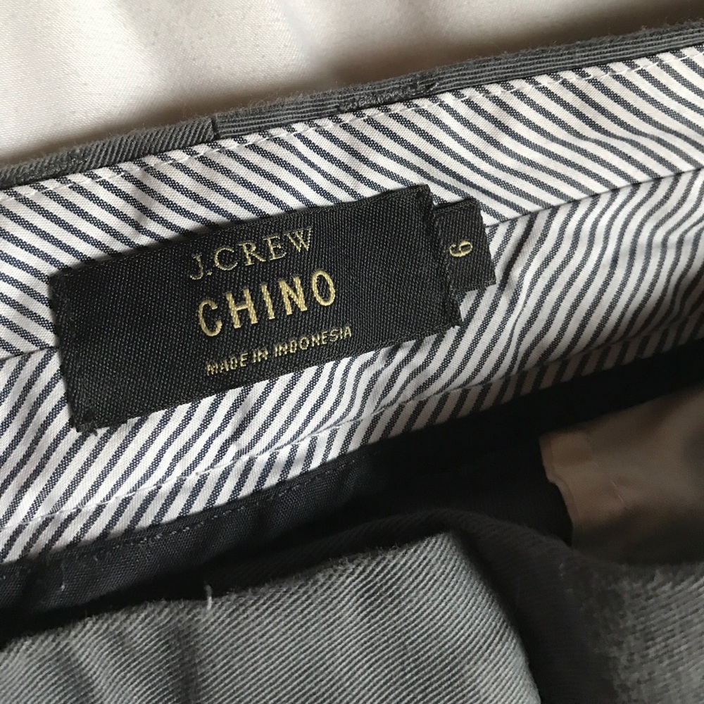 J CREW 3" STRETCH CHINO SHORTS