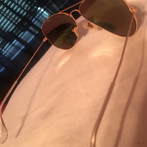 Red/orange ray ban sunglasses main image 5