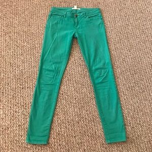 Emerald Skinny Jeans