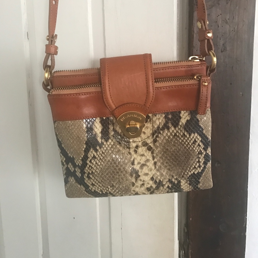 Brahmin leather cross body
