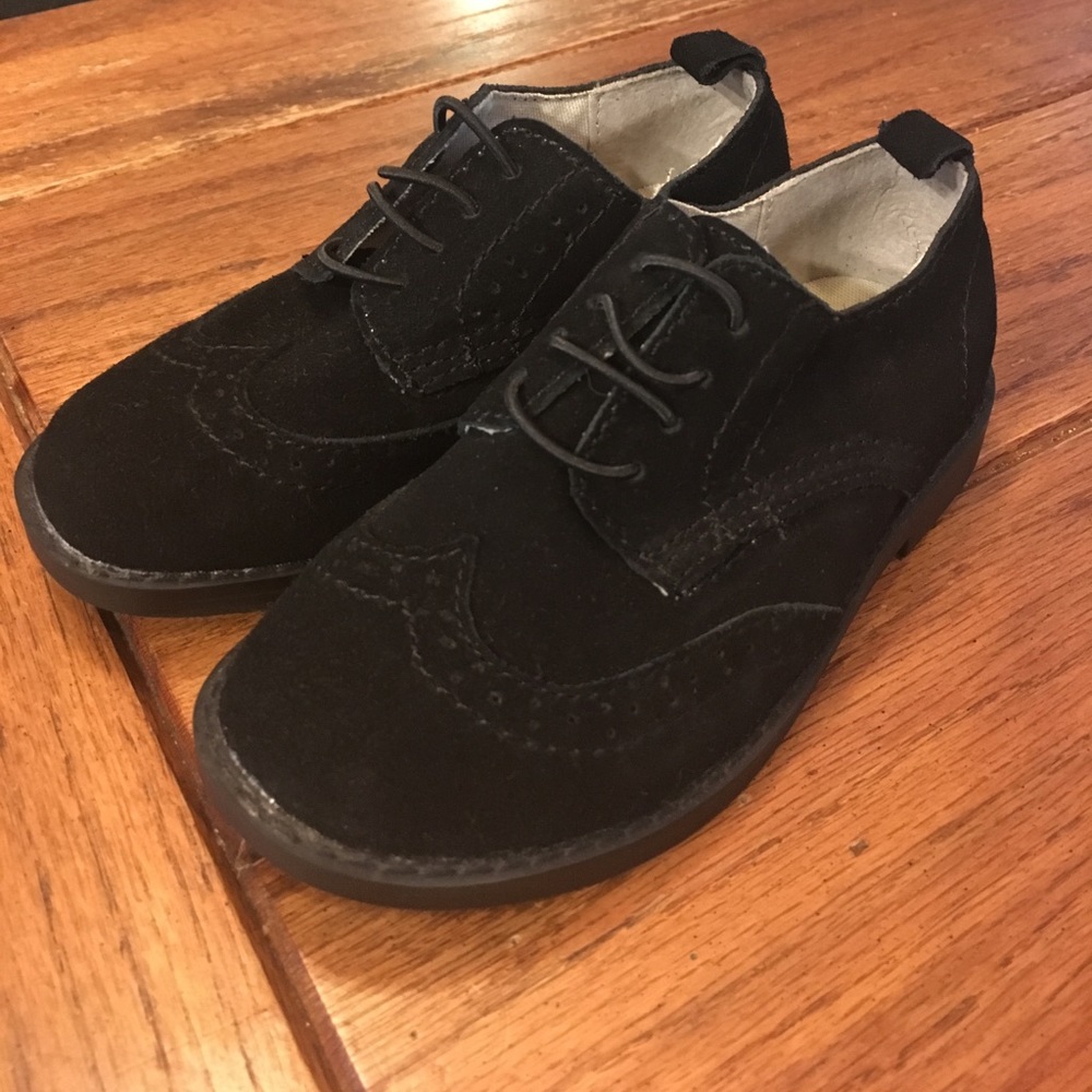 NWOT Gap toddler size 9 black dress shoes