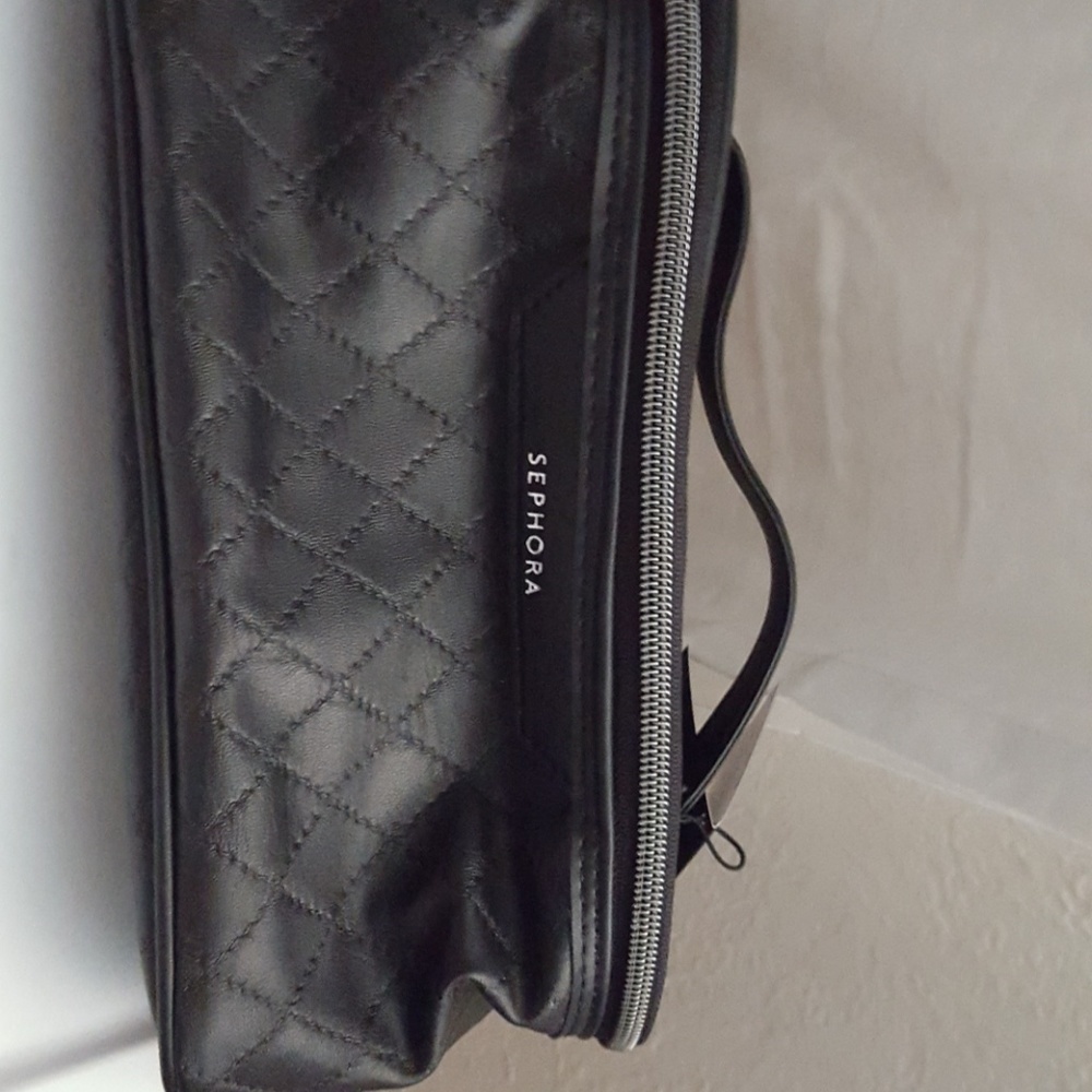 Sephora vacationer make up bag, train case style