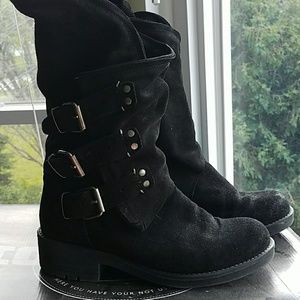Coolway black suede boots