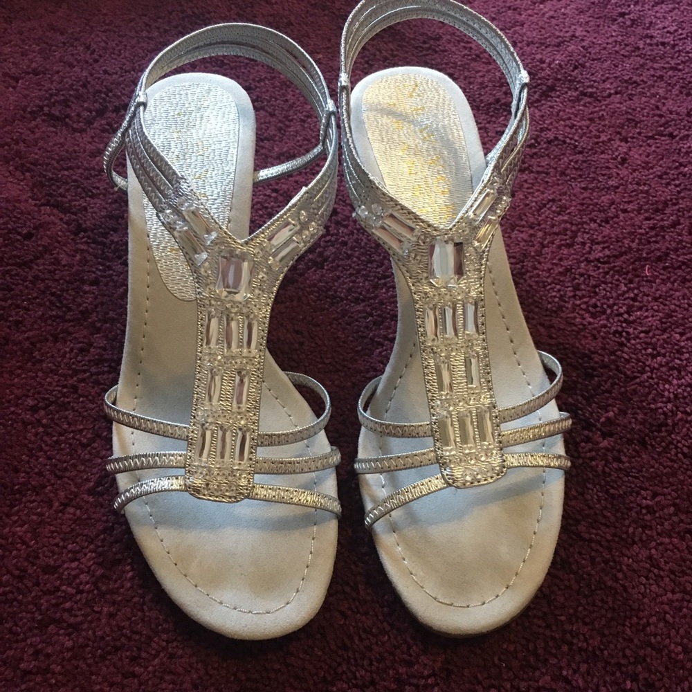 Silver wedges