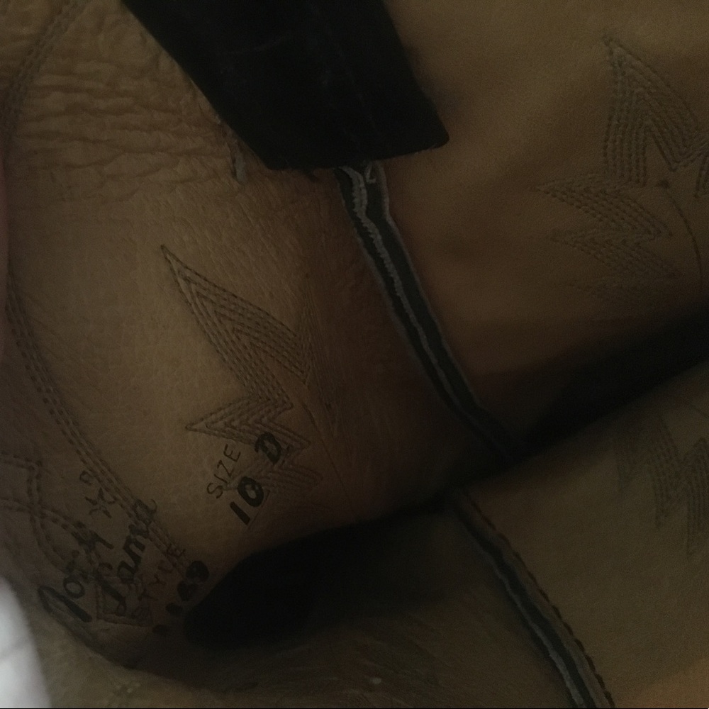 LEATHER BOOTS TONY LAMA - Picture 4 of 4