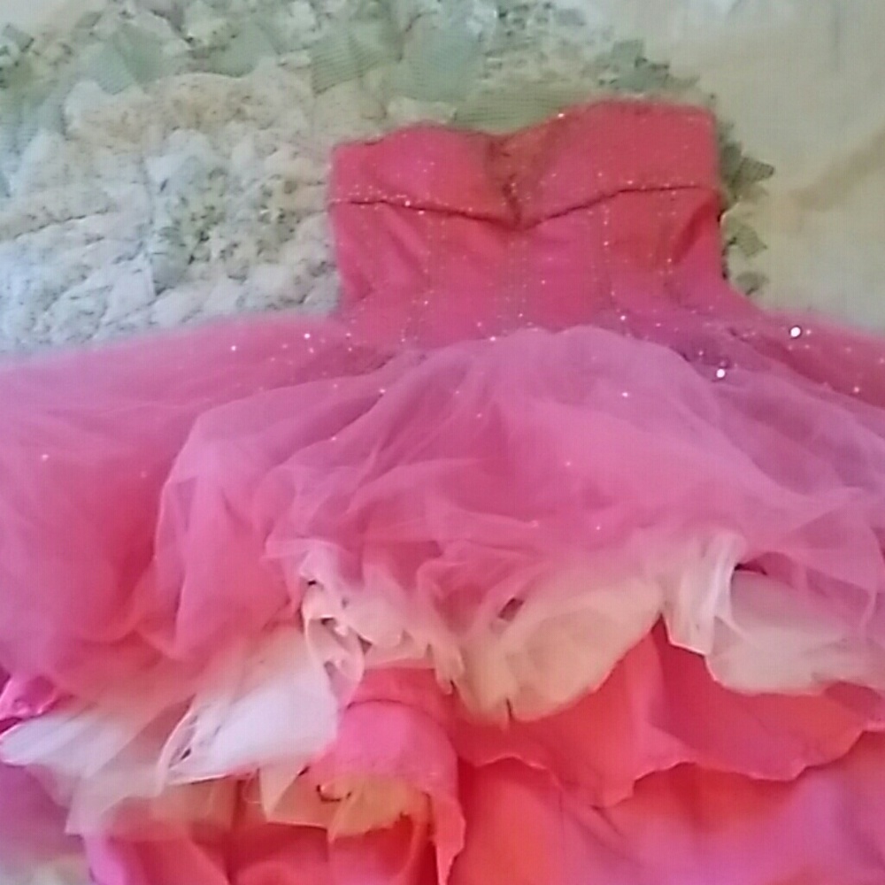 Highlow homecoming dress