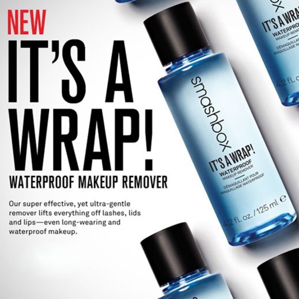 Smashbox - Make-up Remover and Black Make-Up Bag