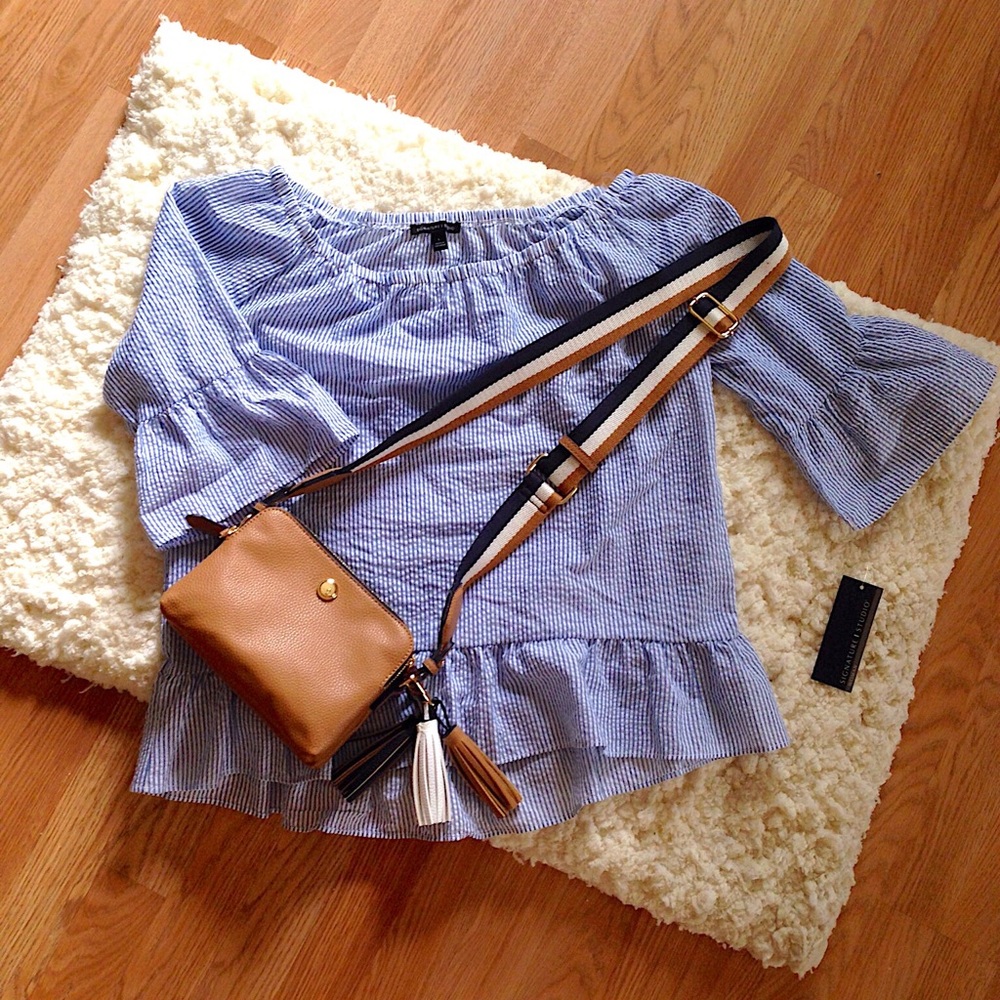 Off the Shoulder Ruffle Top