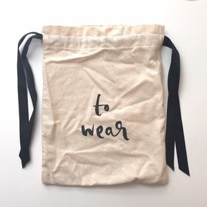 Kate spade laundry/dust bag