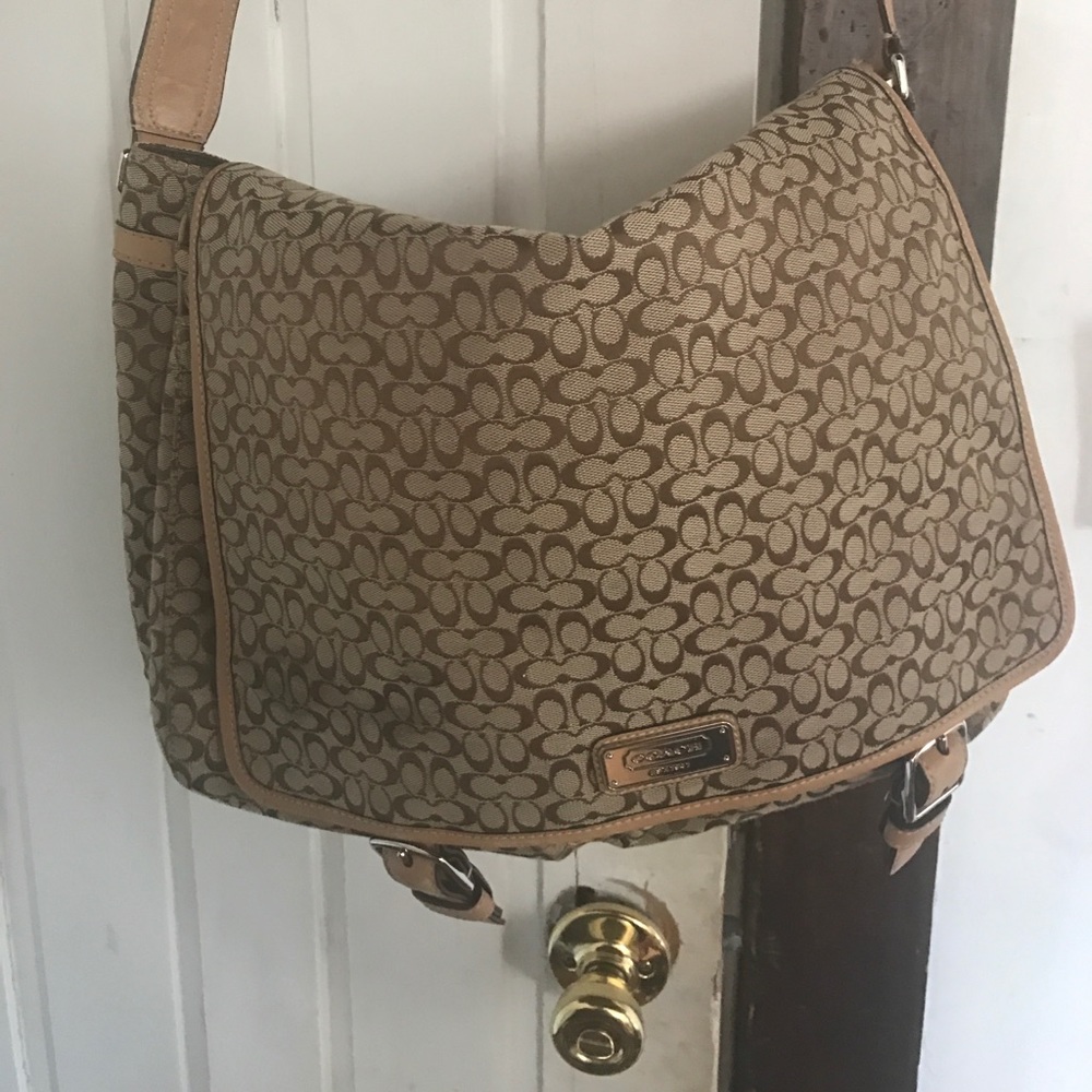 Coach crossbody backpack