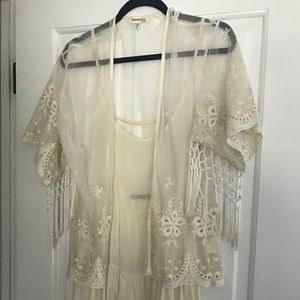 Cream with detailing coverup